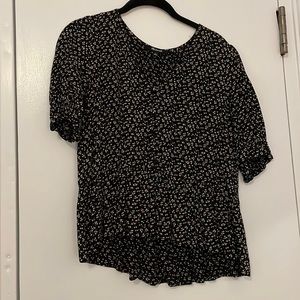 Madewell peplum top